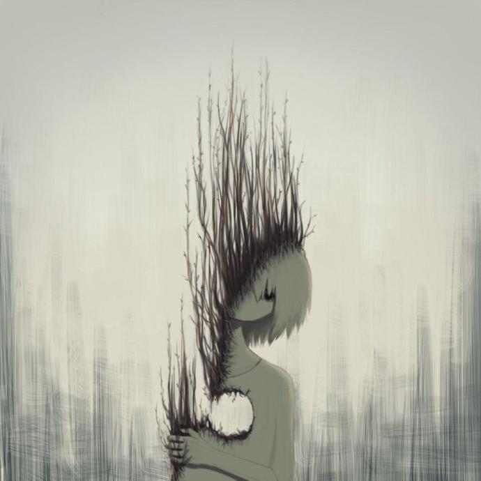 Рисунки карандашом грустные