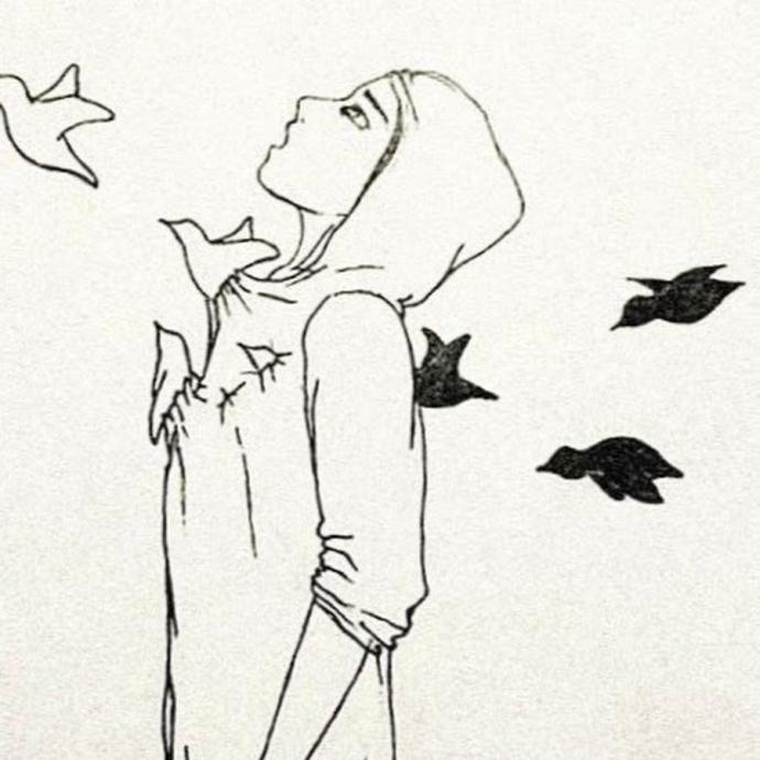 Грустные рисунки со смыслом