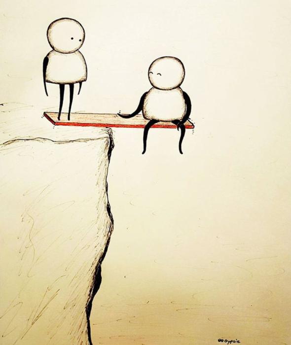 Человечек рисунок