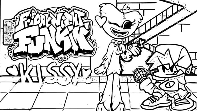 Распечатка Кисси Мисси