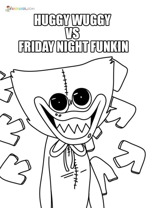 Раскраска Хаги ваги