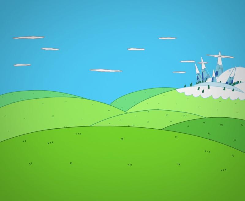 Мультяшные холмы