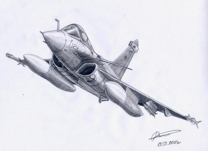 Dassault Rafale drawing