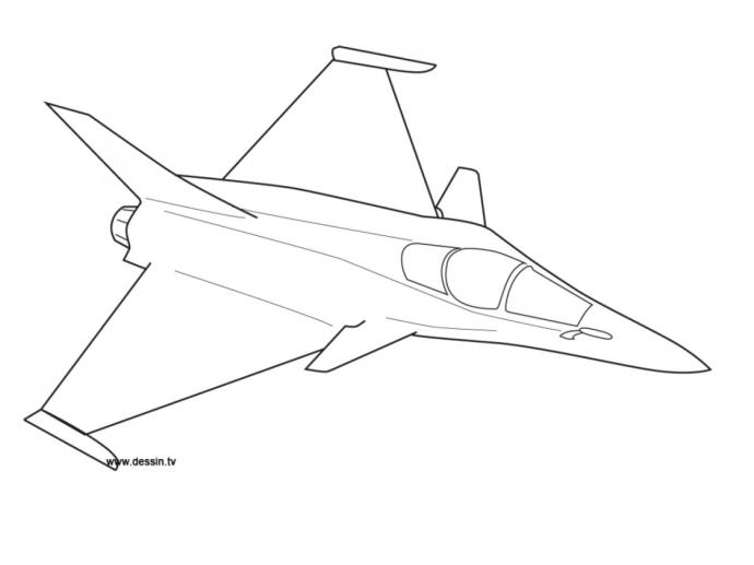 Военные самолеты для рисования