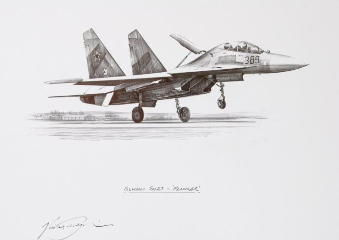 Су 27 рисунок
