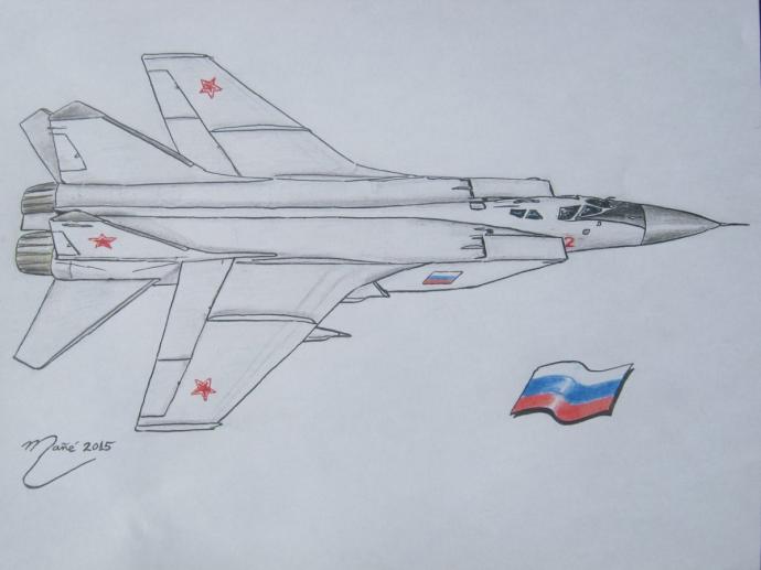 Миг 31 рисунок