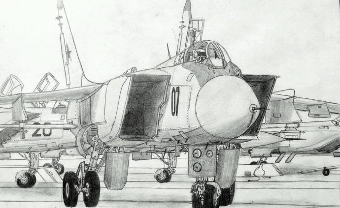 Зарисовки военных самолетов
