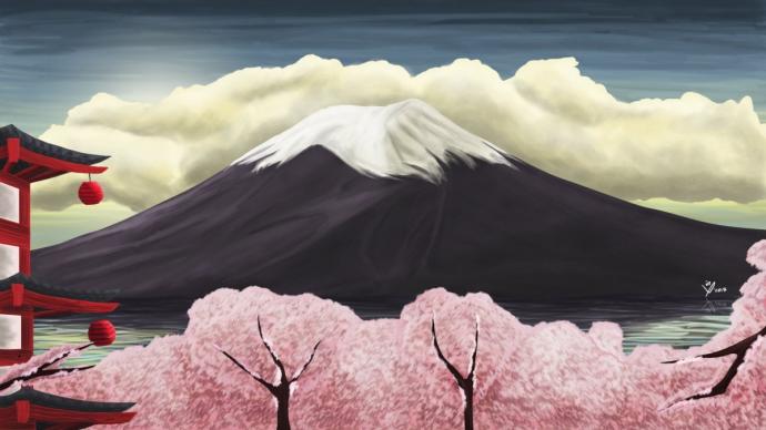 Древняя китайская живопись Шань шуй