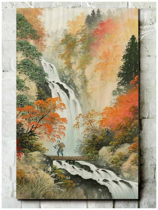 Японский иероглиф гора Фудзияма