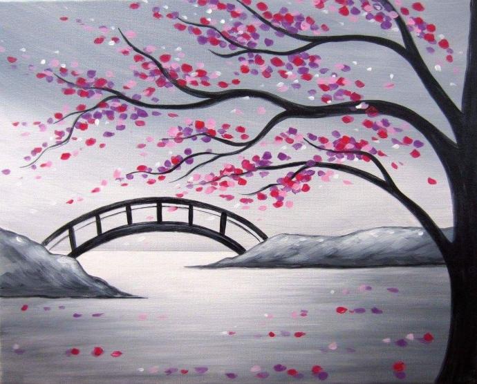 Concept Art environment храм Япония