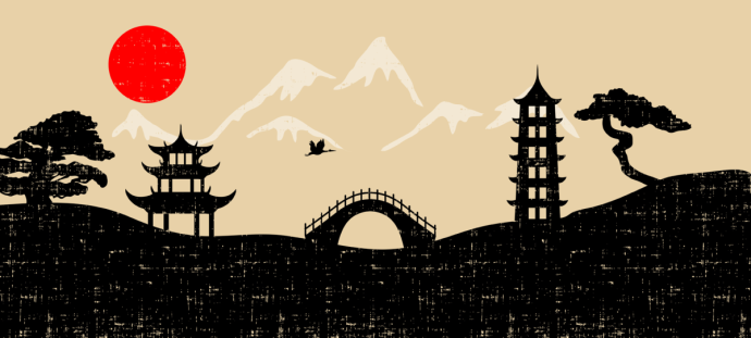 Японский пейзаж