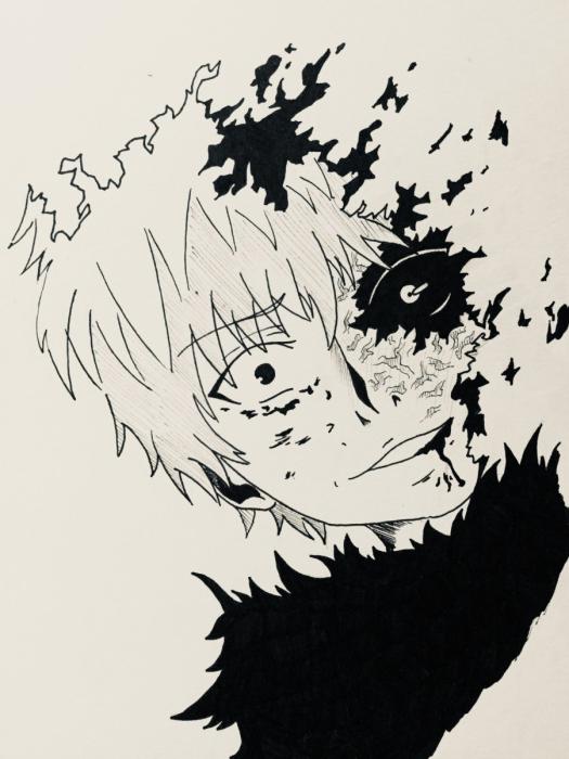 Тату эскизы аниме Токийский гуль