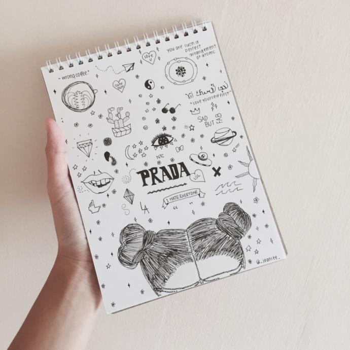 Маленькие рисунки для скетчбука