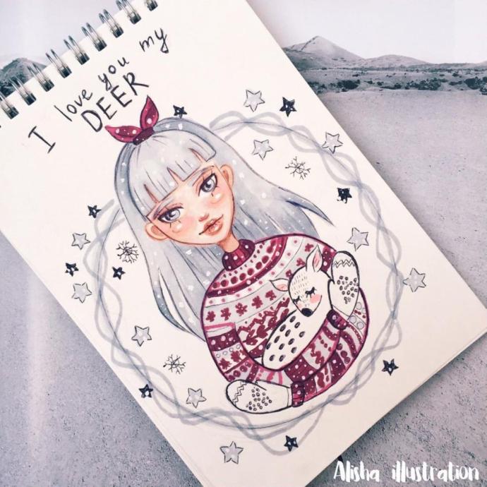 Рисунки для скетчбука