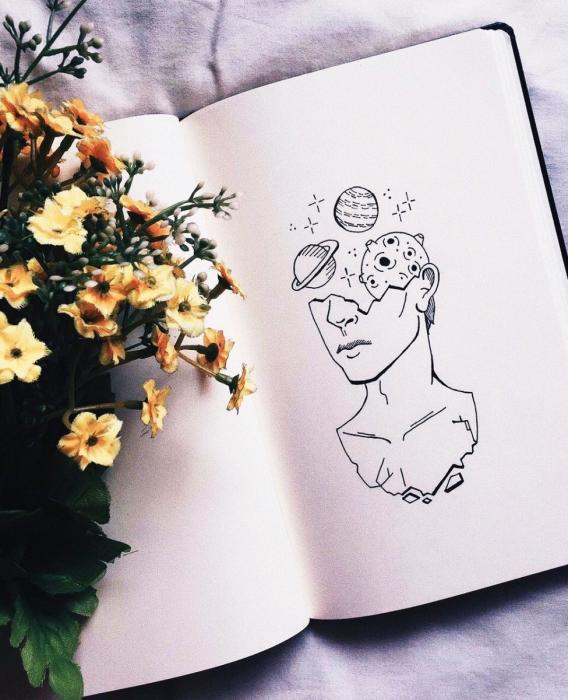 Рисунки для скетчбука