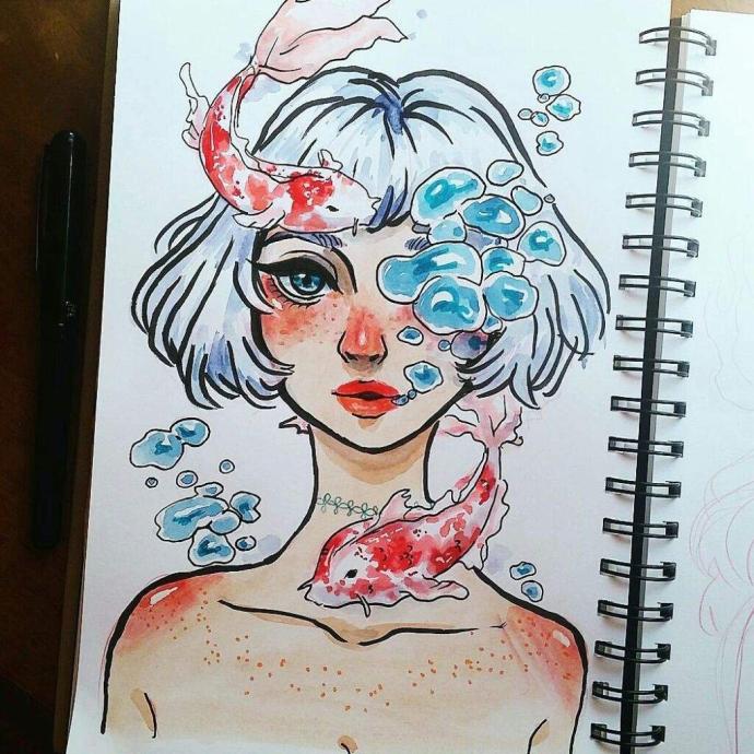 Стили рисования в скетчбуке