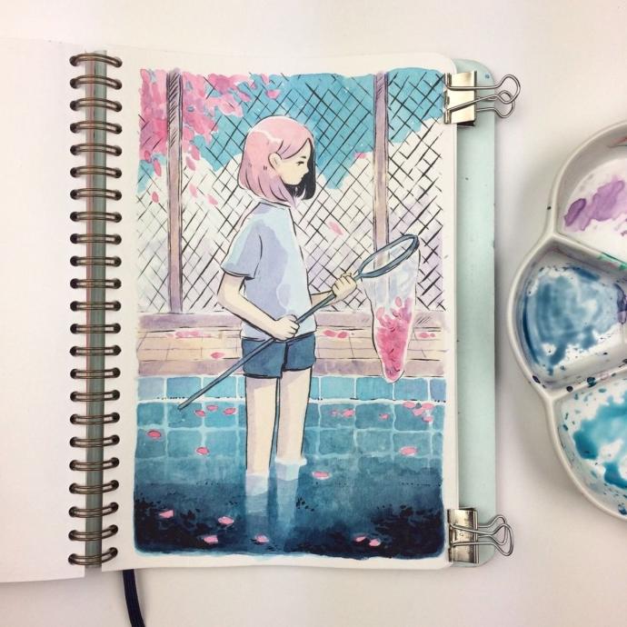 Идеи для рисования в артбуке