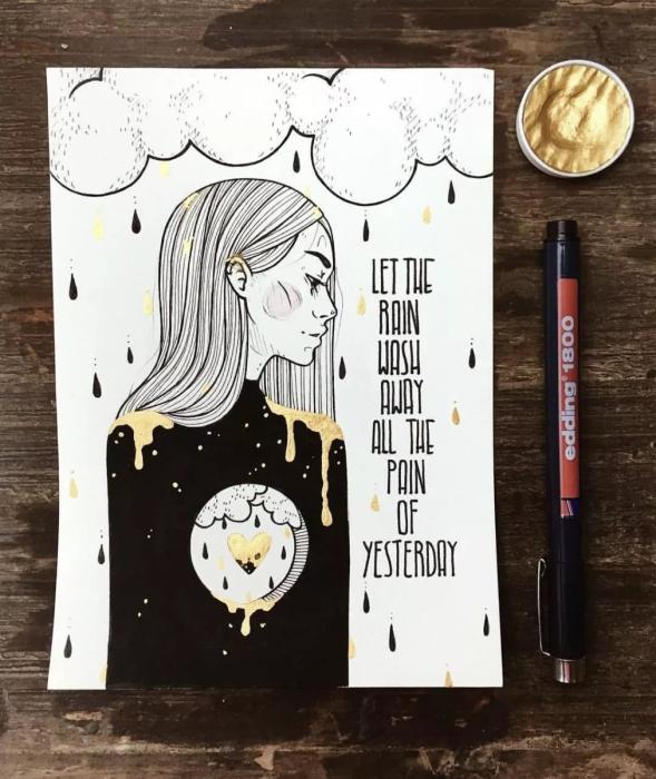 Рисование для скетчбука