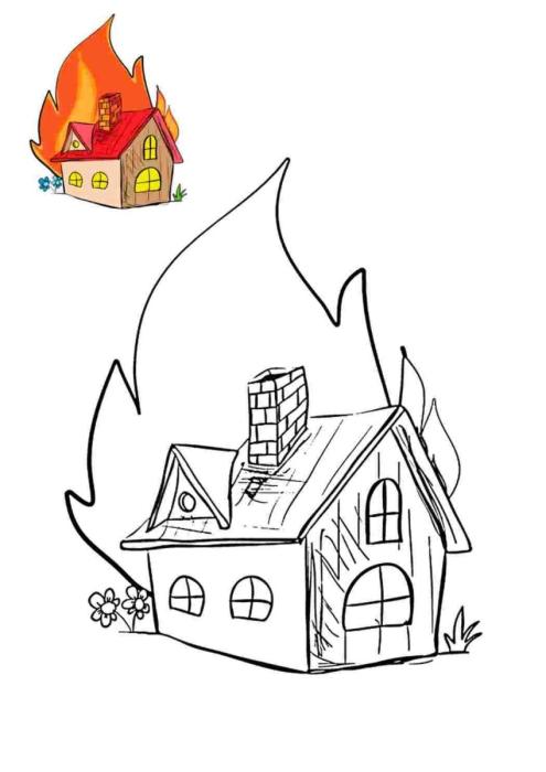 Кошкин дом иллюстрации о Ионайтис