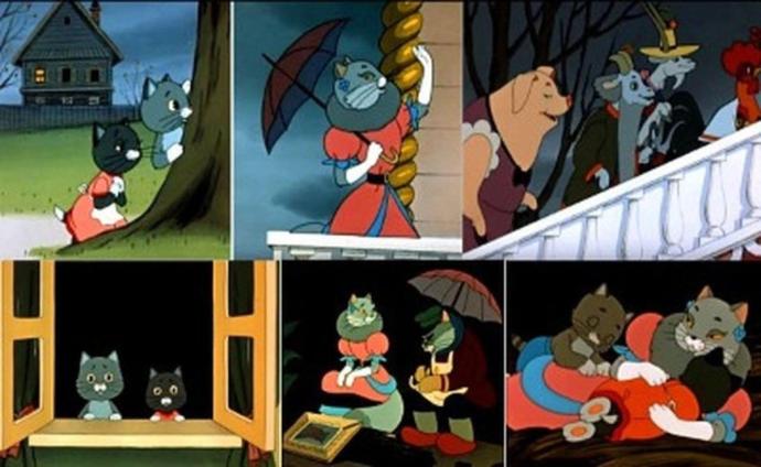 Кошкин дом мультфильм