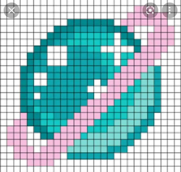 Рисунки по клеточкам маленькие