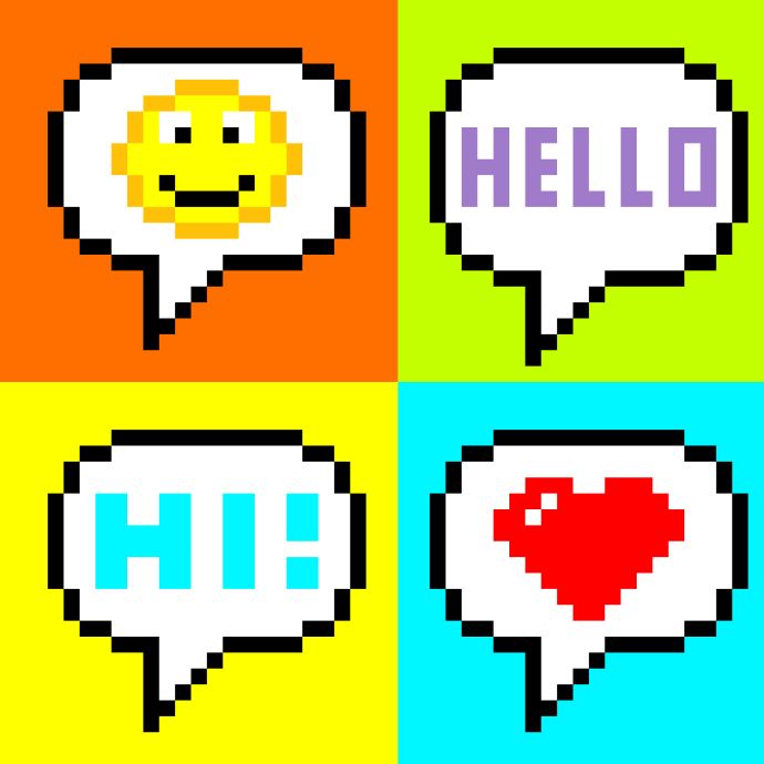 Рисование по клетками милое