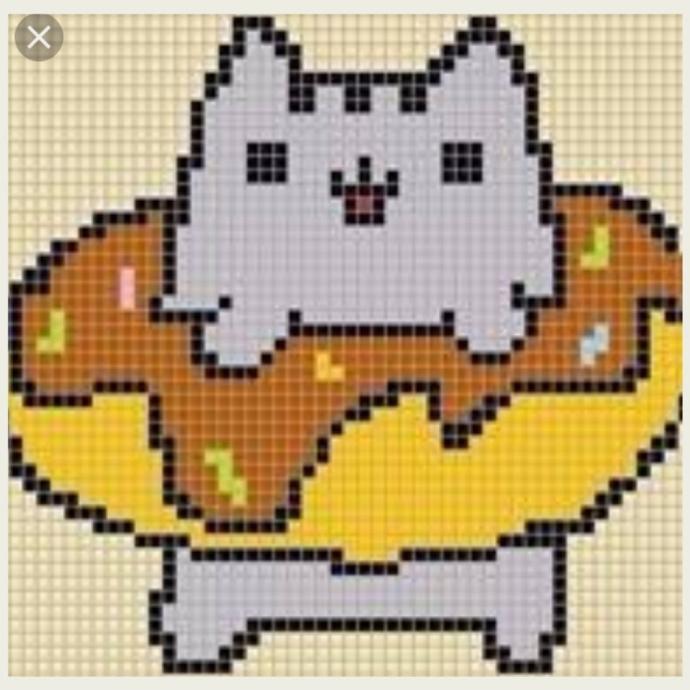 Пушины по клеткам