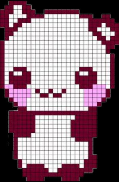 Малинькиерисунки по клеточкам
