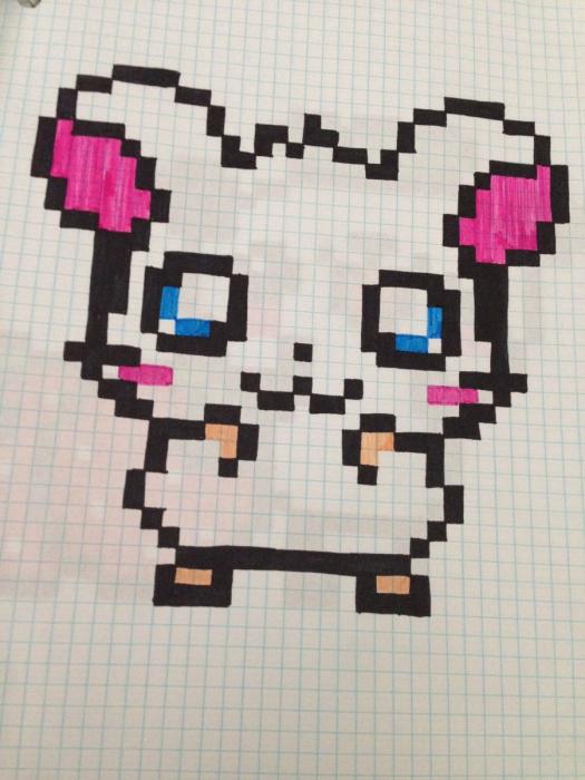 Рисунки по клеточкам