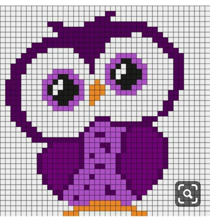 Рисунки по клеткам хаски