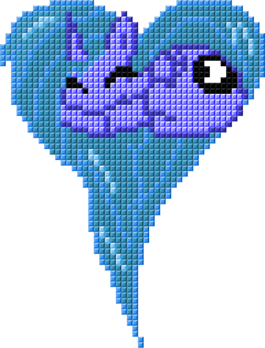 Рисунки по клеточкам зайчик