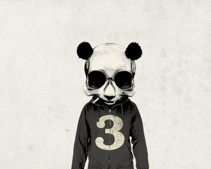 Чёрно-белые рисунки