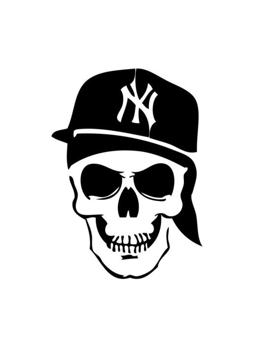 Череп эскиз