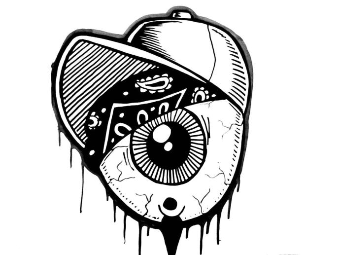 Рисунки для срисовки в стиле индекид