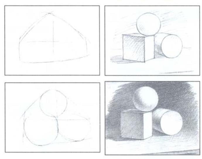 Цилиндр штриховка Академический
