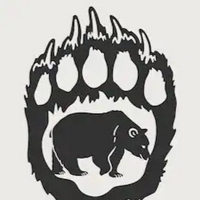 Медвежья лапа тату эскизы