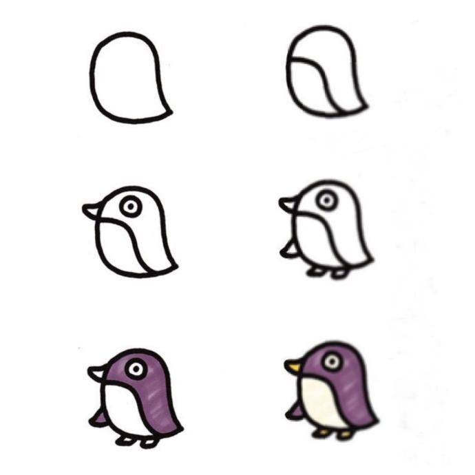 Рисование для детей лёгкие