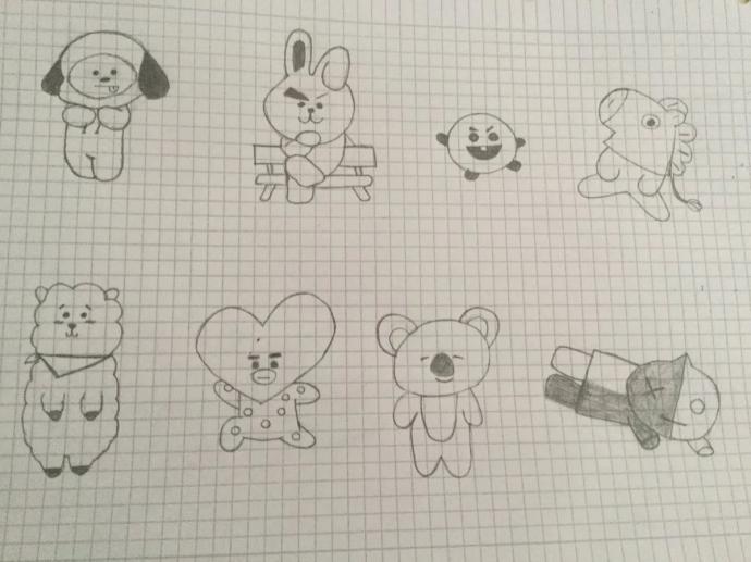 Рисунки для ЛД легкие