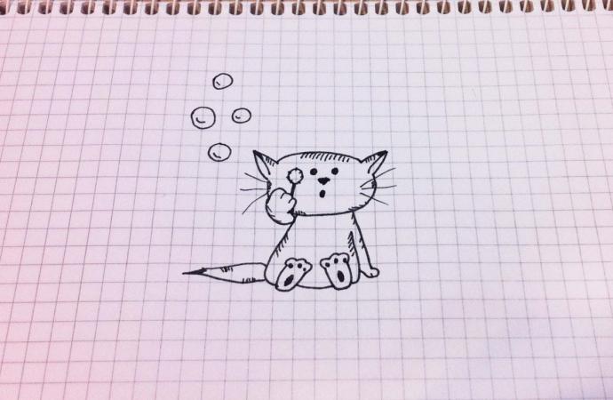 Маленькие зарисовки в тетради