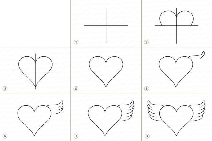 Маленькие рисунки для срисовки