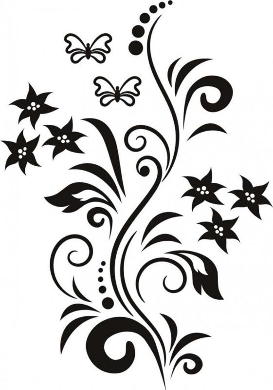 Трафареты для декора стен