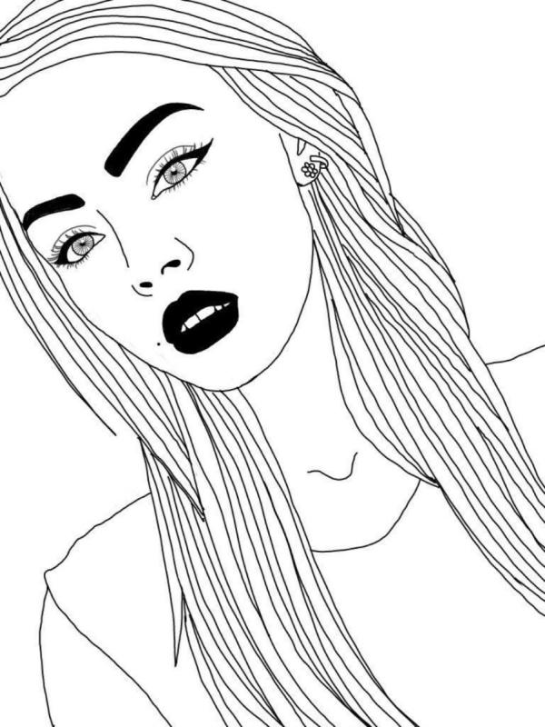 Классные девчонки для срисовки