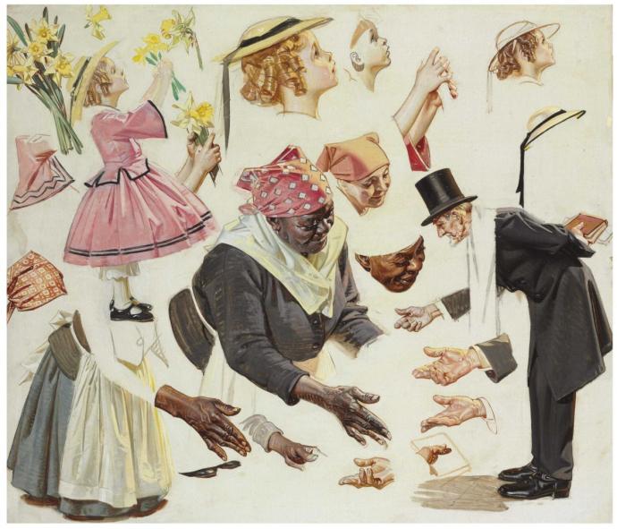 Рисунки Джозеф Кристиан Лейендекер