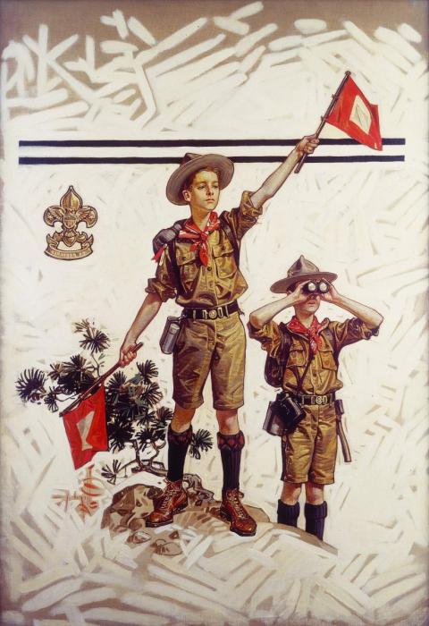 Художник Джозеф Лейендекер