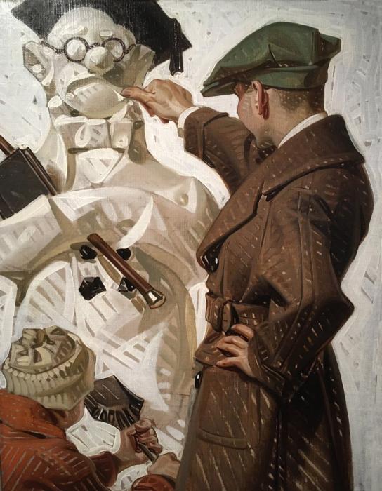 Leyendecker old man