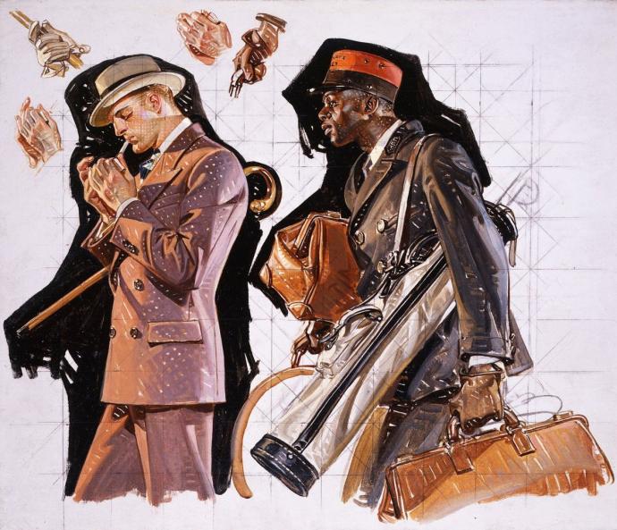 Джозеф Лейендекер мужская мода