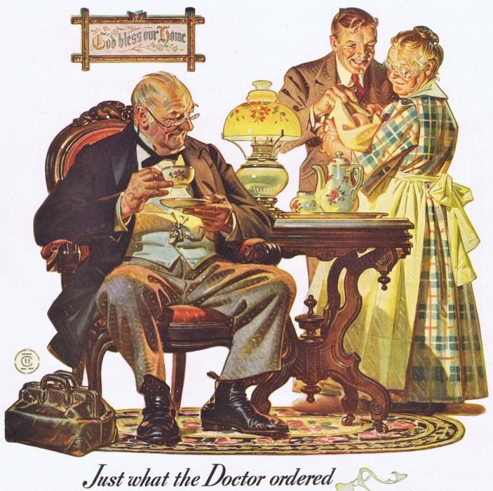 Джозеф Кристиан Лейендекер эскизы