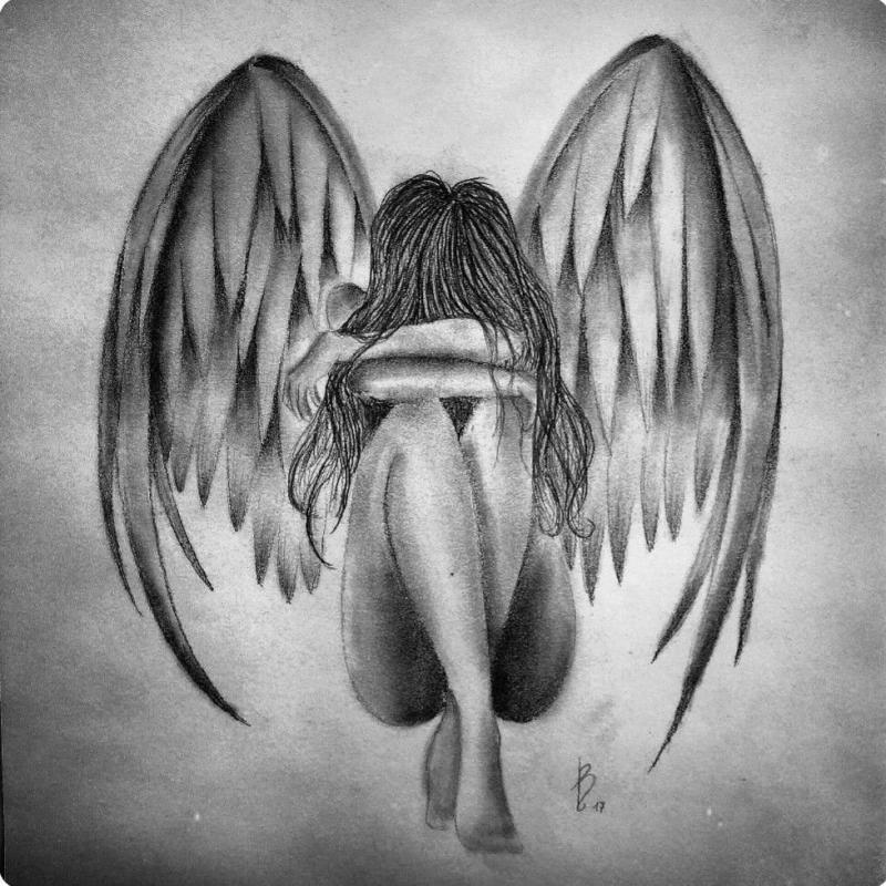 Ангелочки на прозрачном фоне