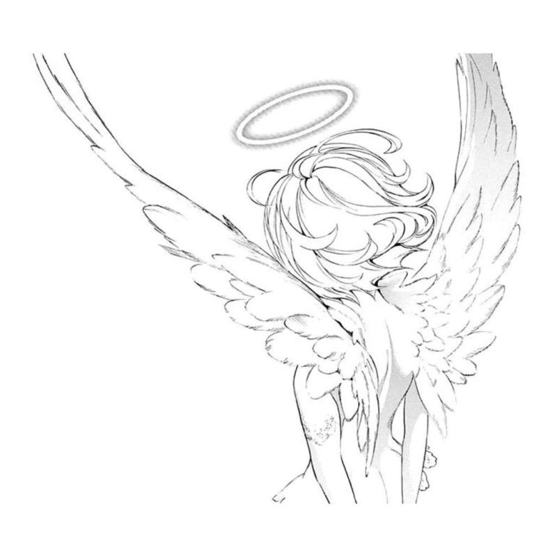 Ангелочек контур