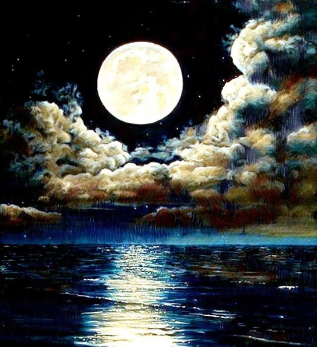 Лунная ночь картина